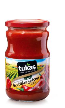 TUKAS BIBER SALCASI ACI 720 CC 705 GR (double concentré piments forts)